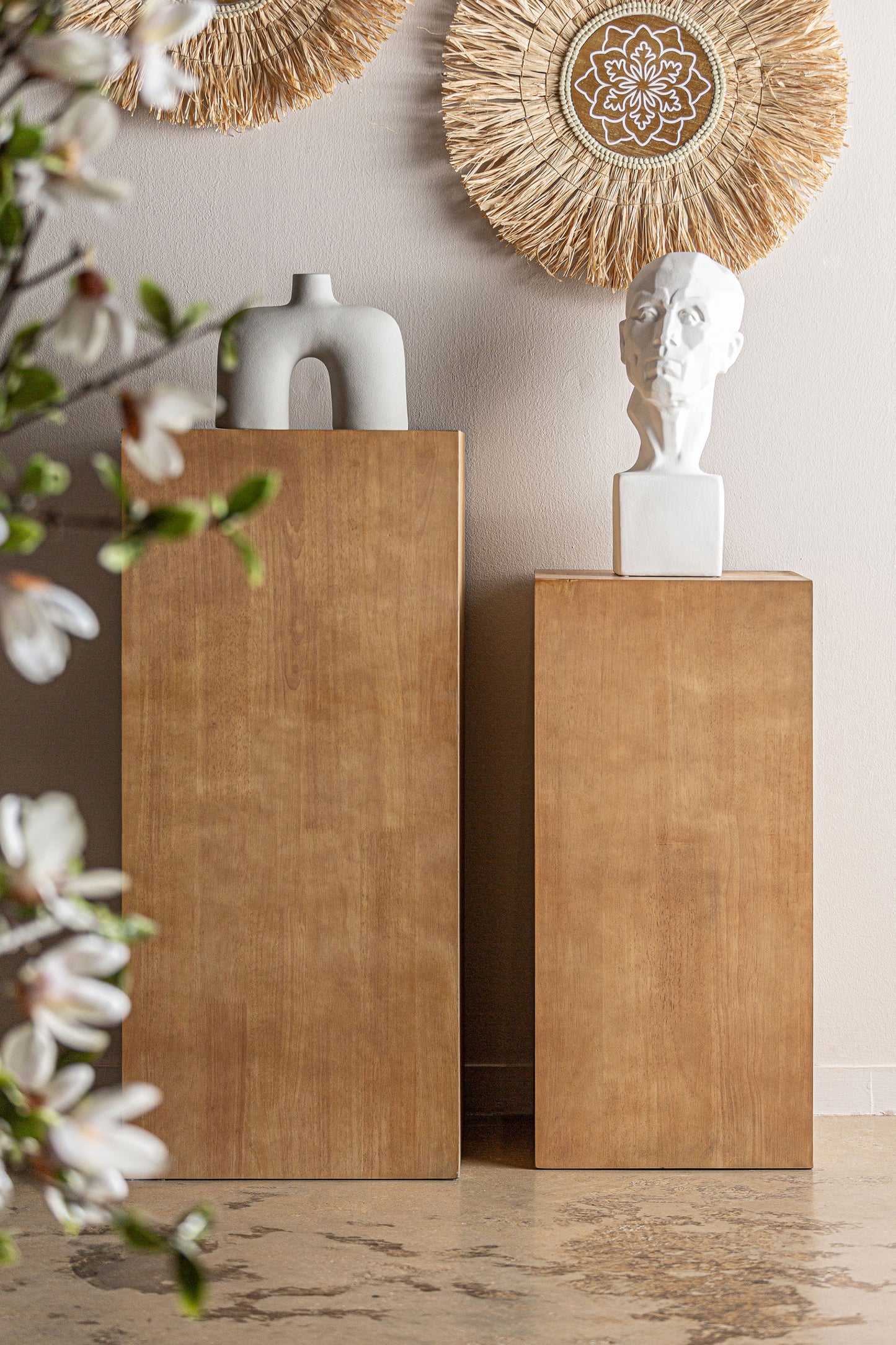 LECCO PEDESTAL (SET OF 2)