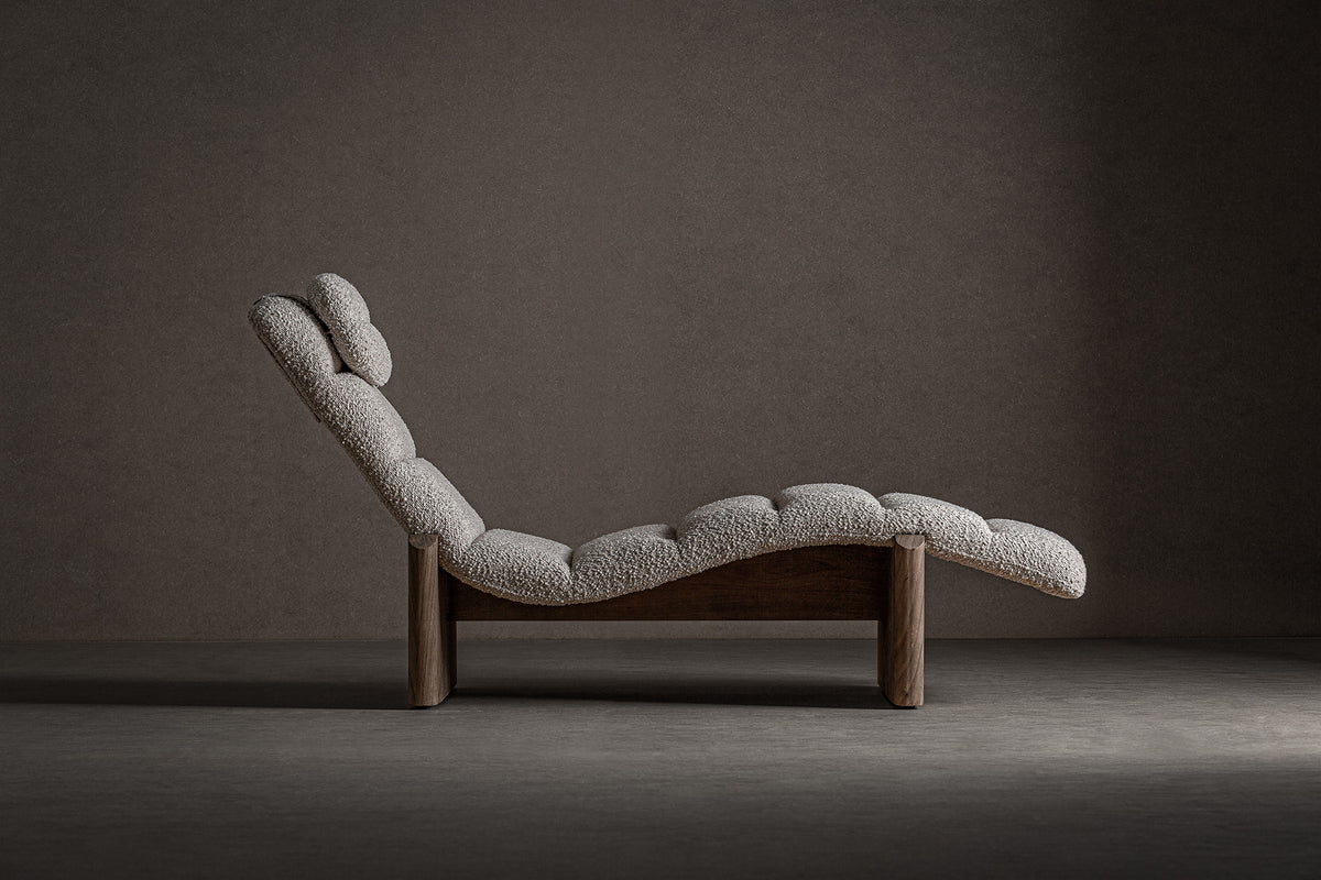JACQUARD CHAISE LONGUE