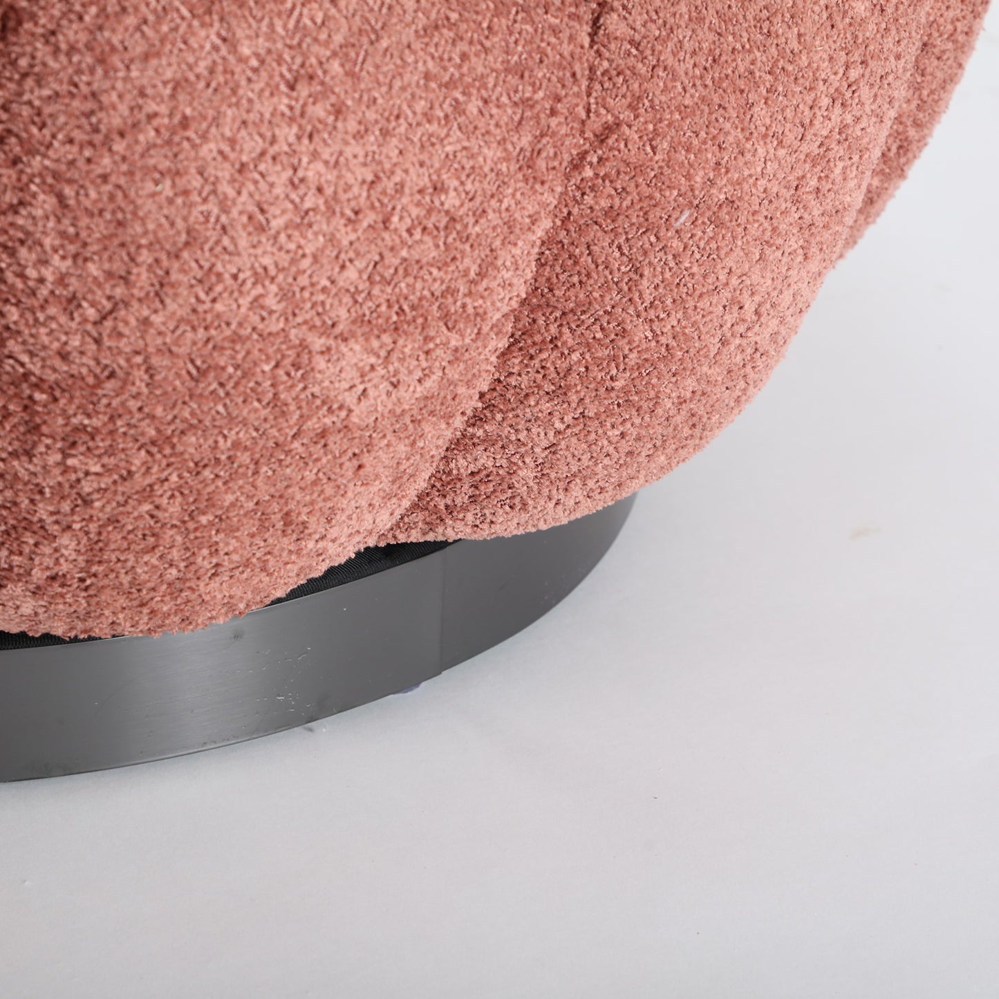 BOUCLÉ AYENT ROTATIVE ARMCHAIR