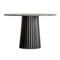 PLISSÉ WOOD DINING TABLE