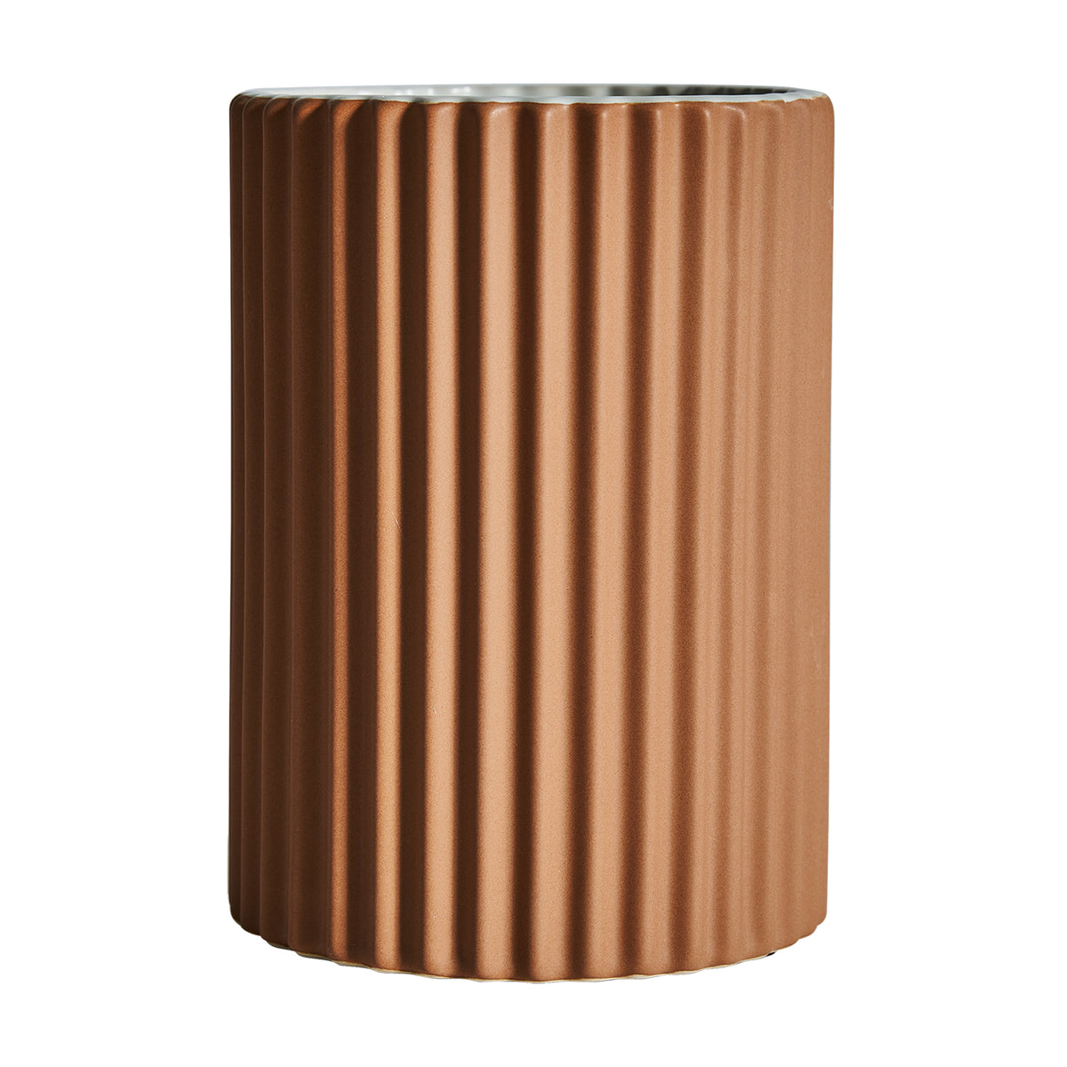 PLISSÉ STONE VASE