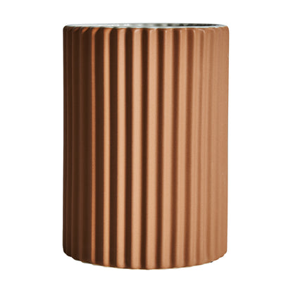 PLISSÉ STONE VASE