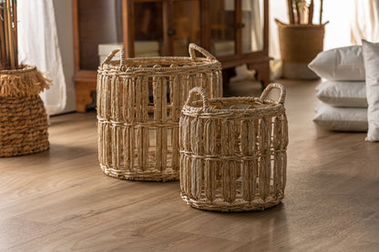 DIEKY CLOTHES BASKET (SET OF 2)