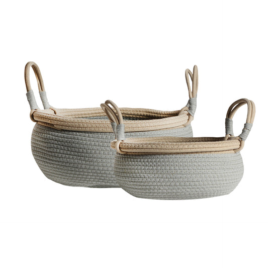 CLEO CLOTHES BASKET (SET OF 2)