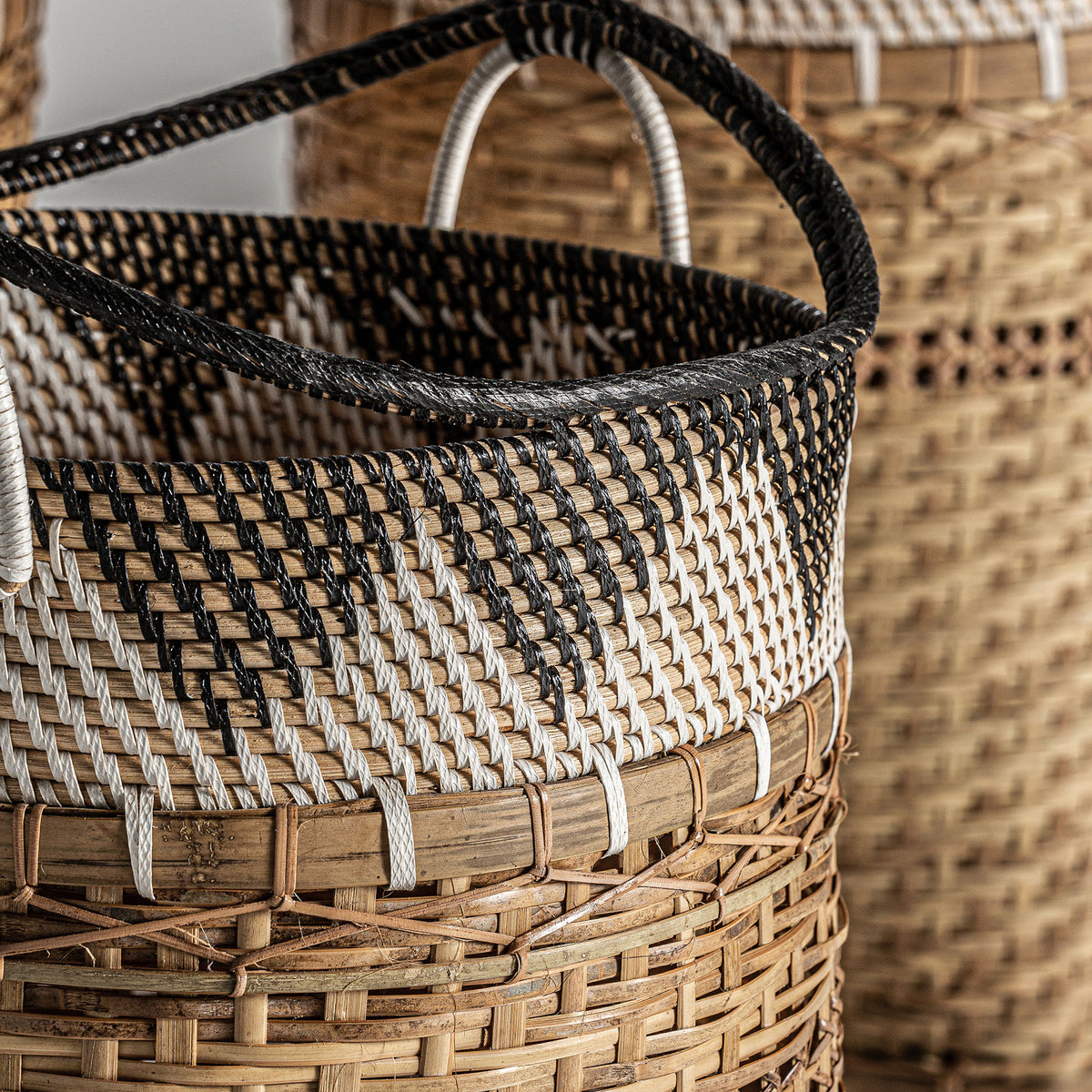 ZIRBA CLOTHES BASKET (SET OF 3)