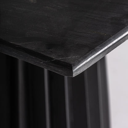 PLISSÉ WOOD BAR TABLE