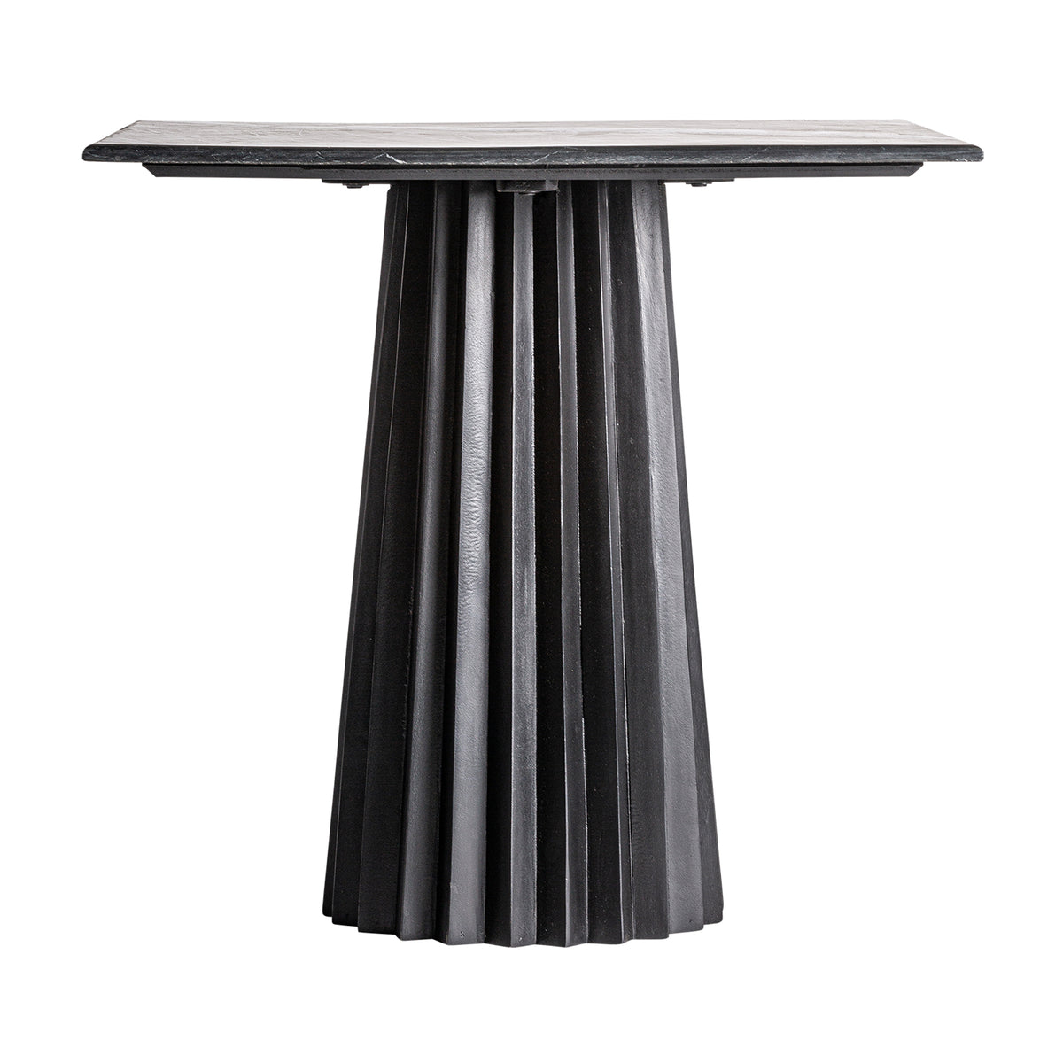PLISSÉ WOOD BAR TABLE