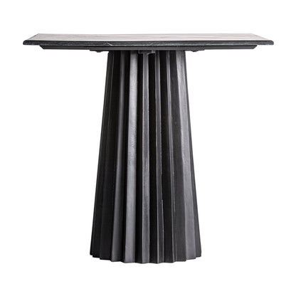 PLISSÉ WOOD BAR TABLE