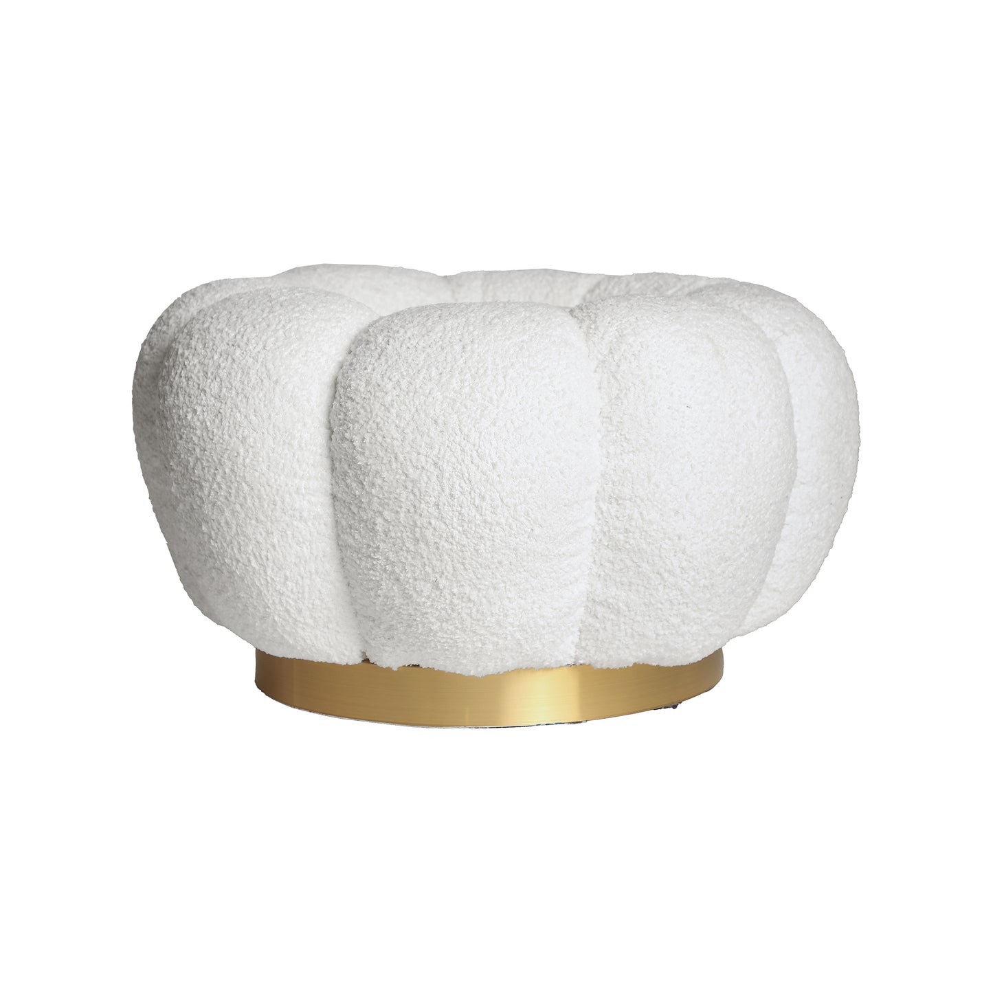 BOUCLÉ CREST PUFF