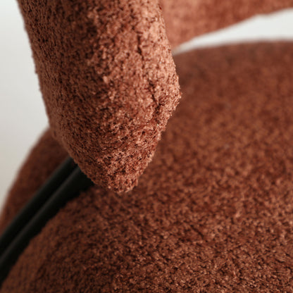 BOUCLÉ VALENCE ARMCHAIR