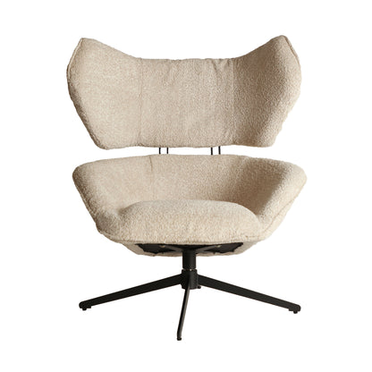 BOUCLÉ PRIVAS ROTATIVE ARMCHAIR