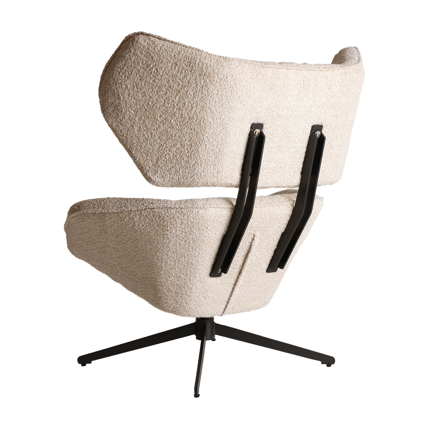 BOUCLÉ PRIVAS ROTATIVE ARMCHAIR