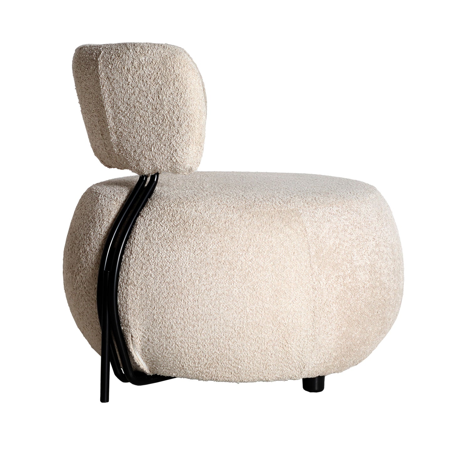 BOUCLÉ VALENCE ARMCHAIR