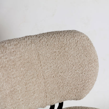 BOUCLÉ VALENCE ARMCHAIR