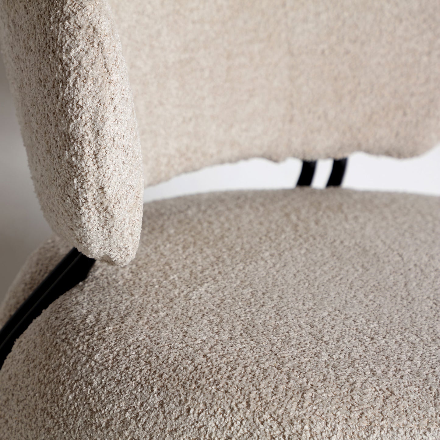 BOUCLÉ VALENCE ARMCHAIR