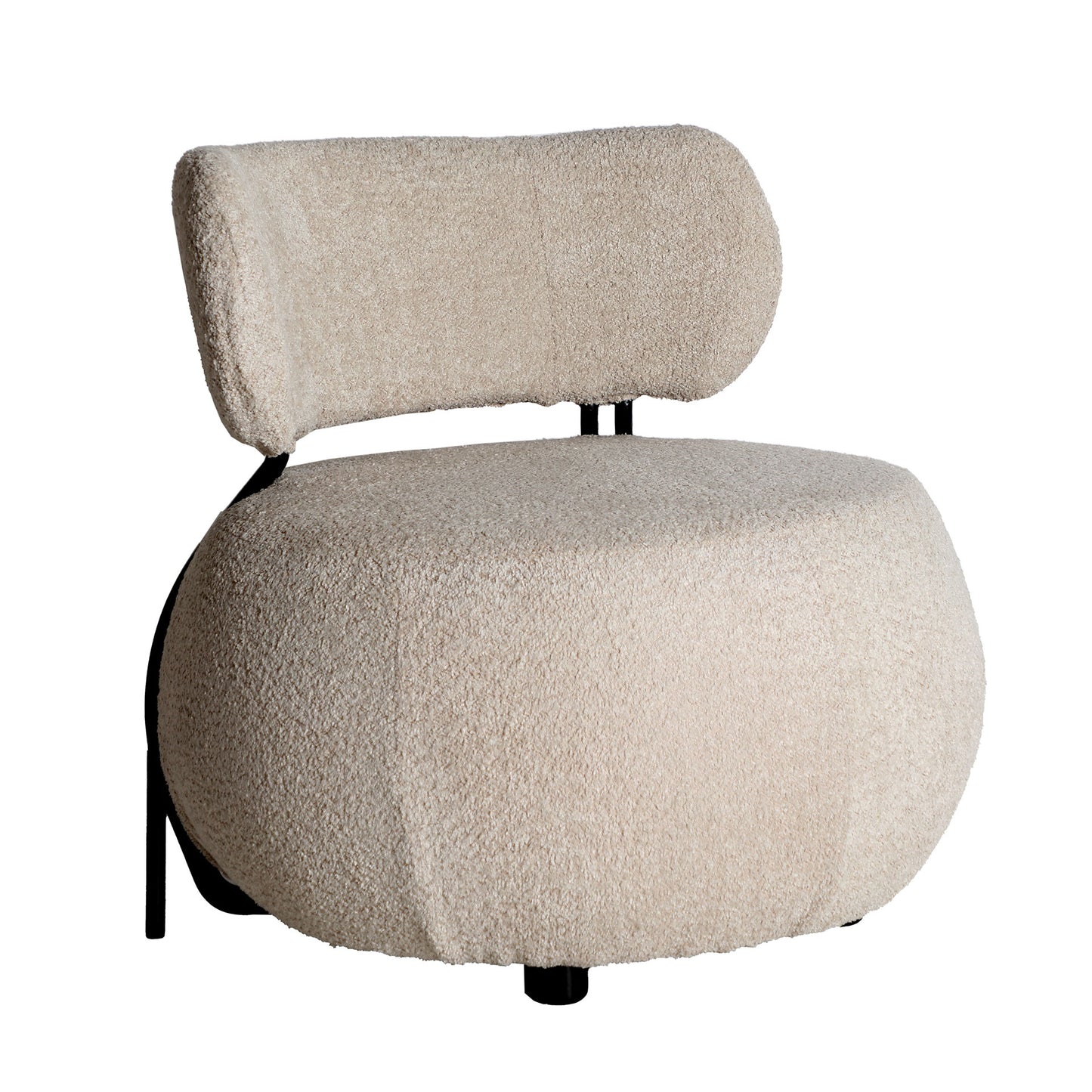 BOUCLÉ VALENCE ARMCHAIR