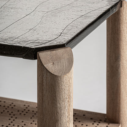 JACQUARD SIDE TABLE