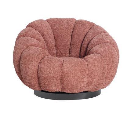 BOUCLÉ AYENT ROTATIVE ARMCHAIR