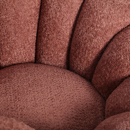 BOUCLÉ AYENT ROTATIVE ARMCHAIR