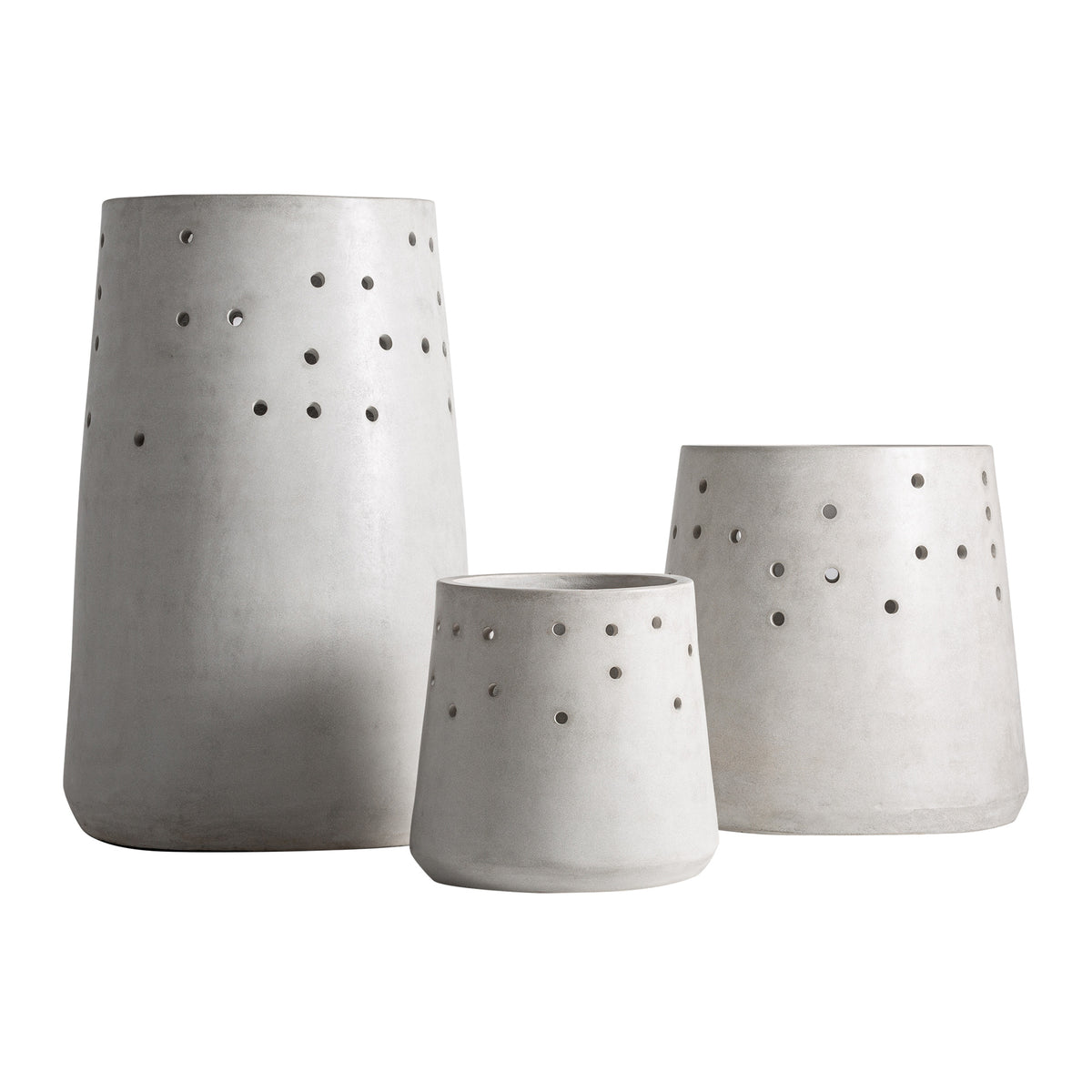 JACQUARD PLANT POT (SET OF 3)