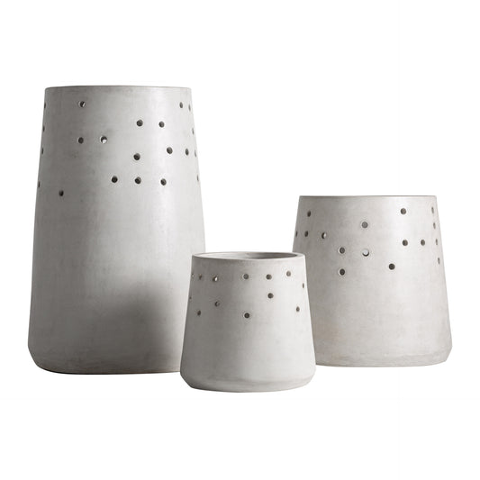 JACQUARD PLANT POT (SET OF 3)