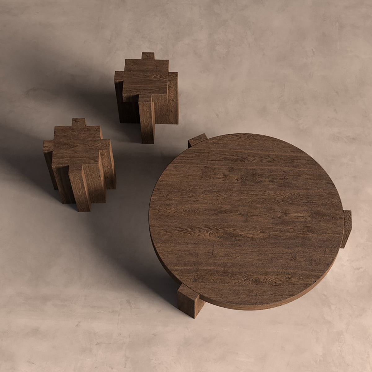 BRUTALISTISCHER COFFEETABLE