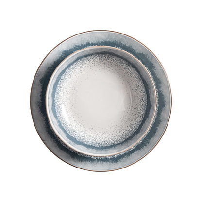 CHAMBREY CROCKERY (SET OF 18)