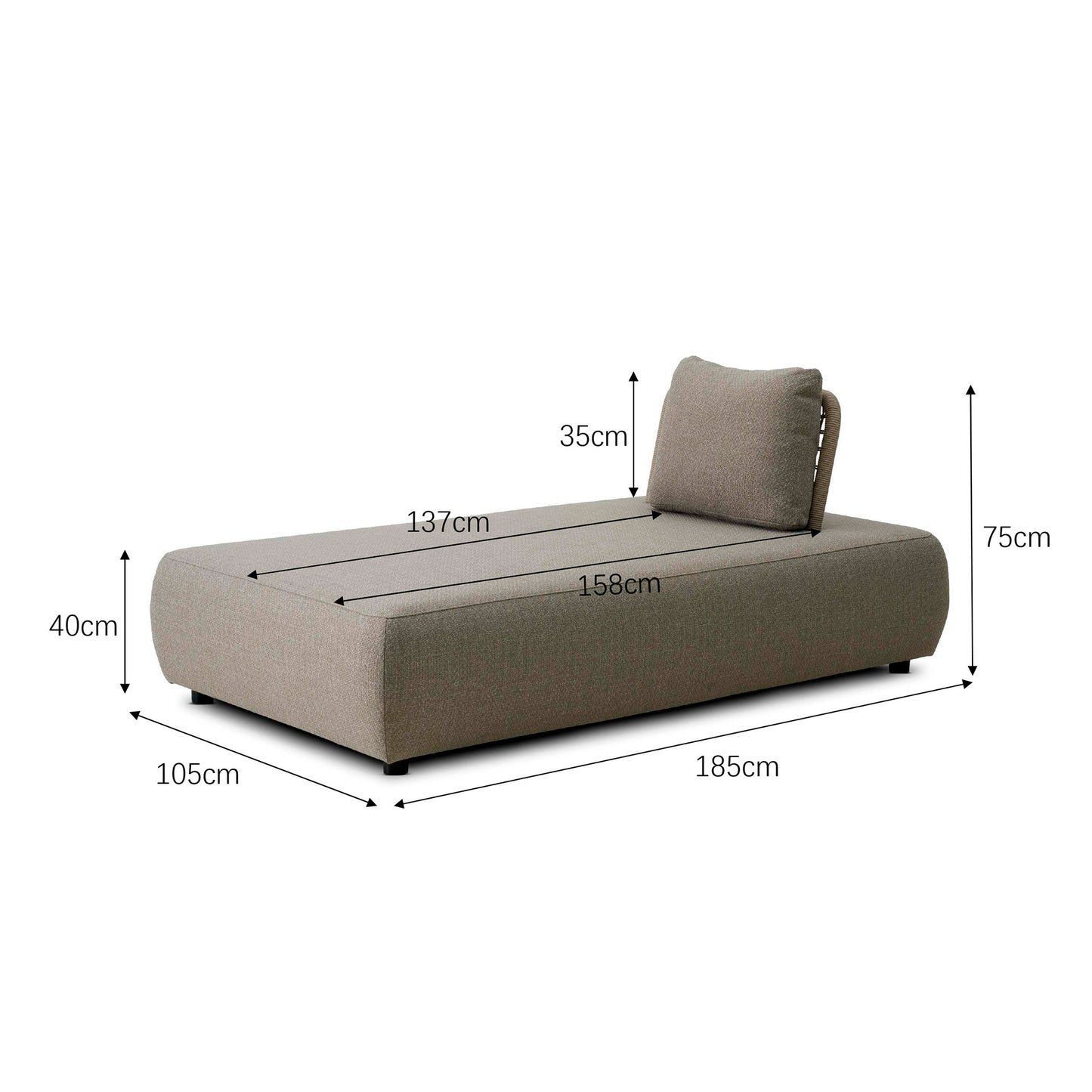 LENK DECK CHAIR