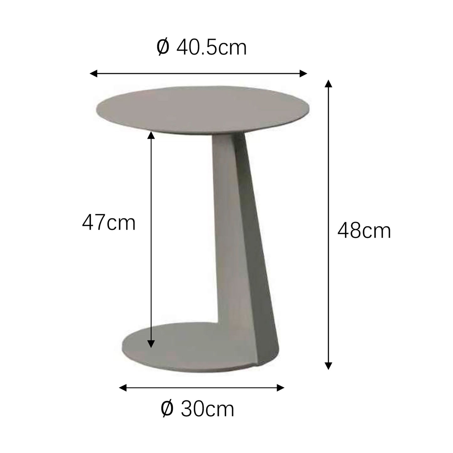 WENGEN SIDE TABLE